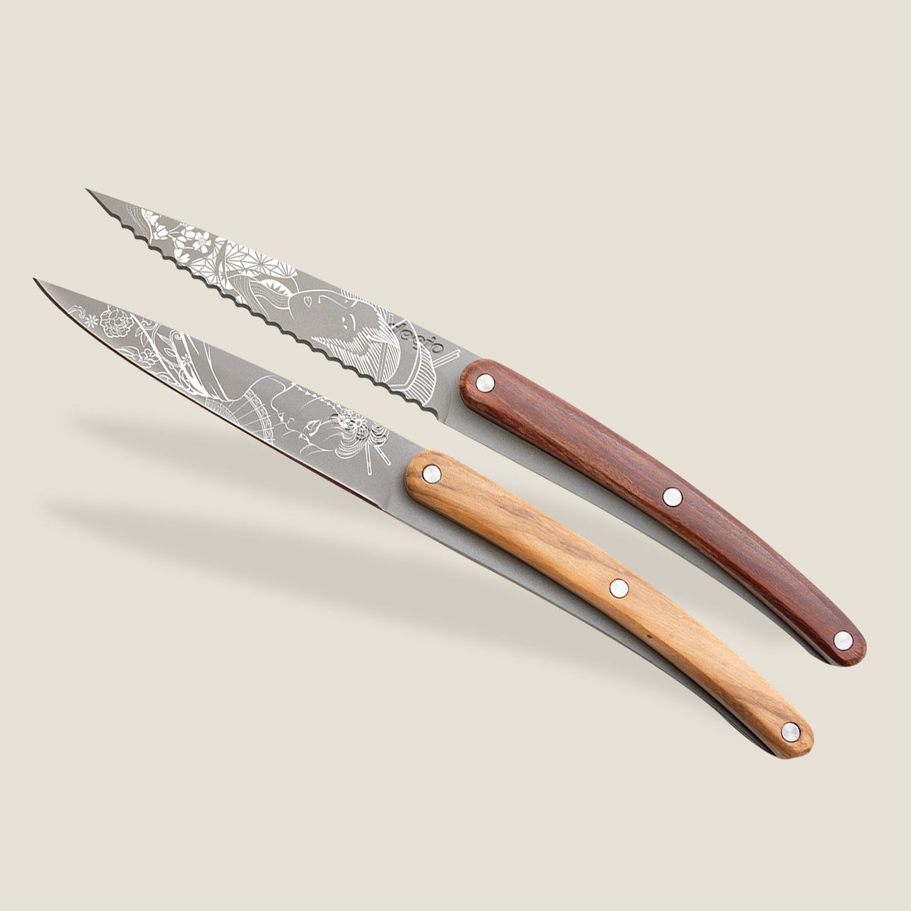 Coffret duo de couteaux japonais